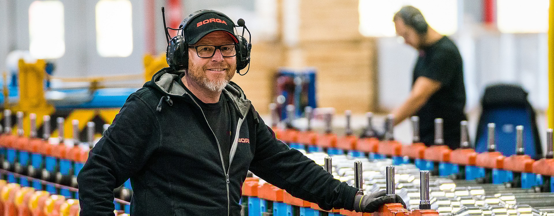We manufacture all the bearing components in our own factories | BORGA