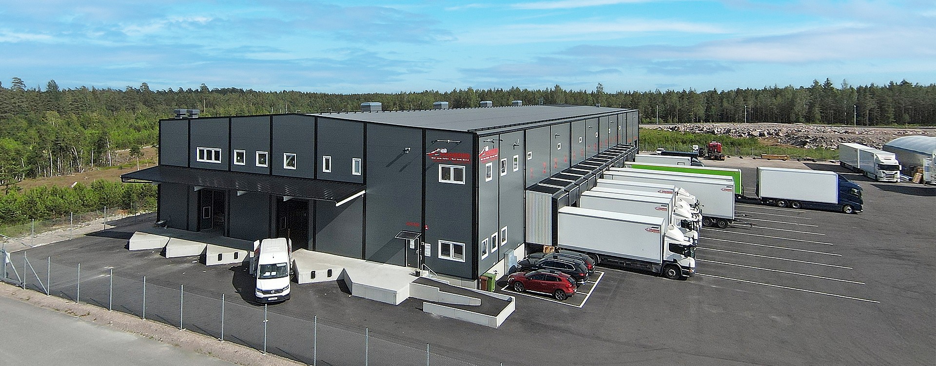 Logistics buildings | BORGA